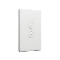 Excel Life Smart Switch 2 Gang Matt White