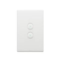 Excel Life Smart Switch 2 Gang Matt White