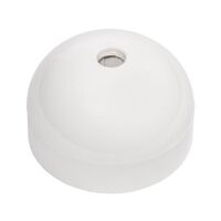 Ceiling rose Screw on cover white 65mm base 4 plates - 10A 2 post per plate