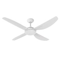 HPM Serene 4 Blade DC Ceiling Fan 1220mm 48in White