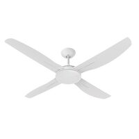 HPM Serene 4 Blade DC Ceiling Fan 1320mm 52in White