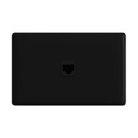 Linea Data outlet RJ45 1 gang Cat5e black