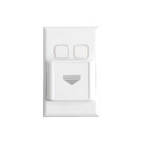 Excel - Hospitality keytag switch 3 x 20A 240V a.c. in top pocket with neon white