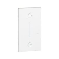 Living Now with Netatmo 2 Module Wireless Master Switch Cover White