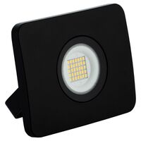 HPM Leana 30W 3000lm LED Cool White Slimline Floodlight Black