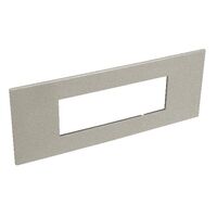 ARTEOR Square 6 Module Horizontal Coverplate Champagne