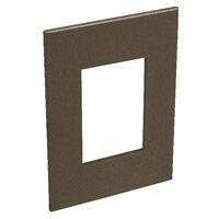 ARTEOR Square 3 Module Vertical Plate Dark Bronze