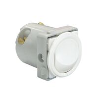 Excel Life - Rocker switch mechanism 2 way 20A 20AX 240V a.c. Matt White