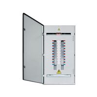 DEFENDER S-18 POLE DISTRIBUTION BOARD 250A 2 DIN IP42 ORANGE X15