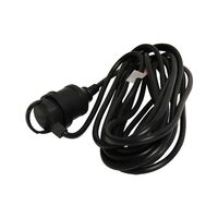 HPM Entertainment 10A 3 Core 1.0mm² Extension Lead 3m Black