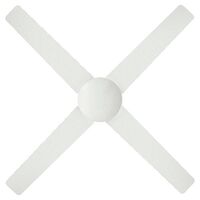 HPM Inspire Plywood 4 Blades Hangsure Ceiling Fan 1220mm 48 White