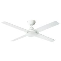 HPM Inspire Plywood 4 Blades Hangsure Ceiling Fan 1220mm 48 White