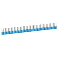 Starfix - ferrule with insulating flange single - supplied in strips 0.75mm² 15mm long blue pack of 480