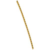 CAB3 - Markers for terminal blocks and wiring 0.15 to 0.5mm² black letters on yellow background 0.15-0.5mm² letter B pack of 300
