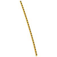 CAB3 - Markers for terminal blocks and wiring 0.15 to 0.5mm² black letters on yellow background 0.15-0.5mm² letter W pack of 300