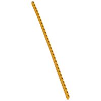 CAB3 - Markers for wiring 1.5 to 2.5mm² black symbols on yellow background 1.5-2.5mm² symbol earth pack of 300