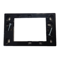 HPM 13mm Deep Surface Mounting Block Black
