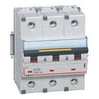 Miniature Circuit Breaker DX3 400V a.c - 3P C 125A 10KA