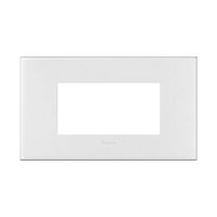 ARTEOR Square 4 Module Horizontal Coverplate White