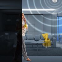 HPM PIR 360° 8m Range Recessed Auto Movement Sensor White