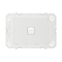 Arteor 770 series - Horizontal rocker switch - Single Pole Double Throw 1 gang 2 way 16A 240V a.c. white