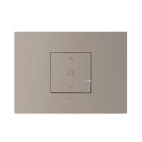 ARTEOR with NETATMO - Wireless Blind Switch - 1 Gang 2 Module - Aluminium