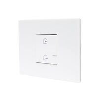 ARTEOR with NETATMO - Wireless Master On/Off Scenario - Horizontal - 1 Gang 2 Module - White