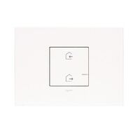 ARTEOR with NETATMO - Wireless Master On/Off Scenario - Horizontal - 1 Gang 2 Module - White