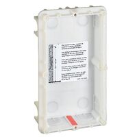 Bticino Sfera 2 Module Plastic Flush Mount Box