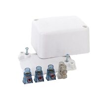 HPM 4 x 50A Terminals Junction Box 68x89x44mm White