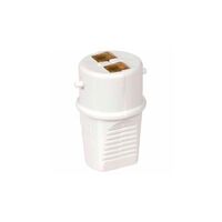 HPM Halogen Bayonet Cap Adaptor White