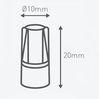 HPM 12V a.c Garden Lighting Cable Connector - 4 Pack