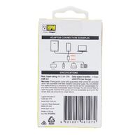 On-the-go USB Adaptor - Type C to Type A - 12W - 5Gbps