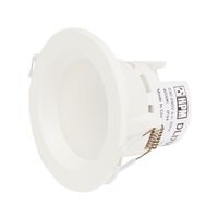 HPM DLI 5W LED Cool White Non-dimmable Downlight with Integrated Driver 70mm White - Pack of 4