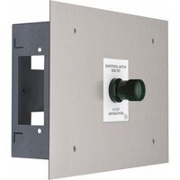 Excel Life - Medical - Equipotential box kit with earth terminal, earth stud & stainless steel coverplate