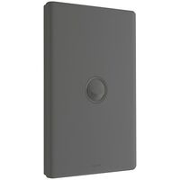 Excel Life 16AX 2 Way Single Pole Double Throw Weatherproof Vertical Rocker Switch 1 Gang Urban Grey