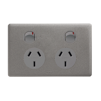 Excel Life 10A Horizontal Double Powerpoint Urban Grey