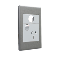 Excel Life 10A Vertical Single Powerpoint with Extra Function Hole Urban Grey