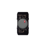 EXCEL LIFE PUSH-BUTTON MECHANISM INTERMEDIATE WITH LED INDICATOR 10AX URBAN GREY OR GLOSS BLACK