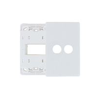 Excel Life Smart Grid & Plate for 1 Wireless Master Switch or Blind Switch Gloss White