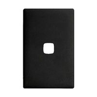 Linea - Coverplate 1 gang asphalt