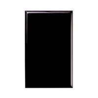 Excel - Blank Switch Coverplate - Black