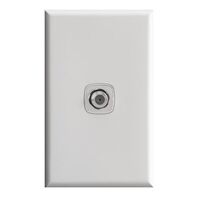 Excel - TV outlet F-type 1 gang 3GHz white