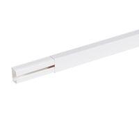 DLP 40x25mm Mini Trunking Cable Duct 3m White