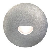 HPM CALLA 2.4W 24lm LED Warm White Step Light 45mm Polished Silver