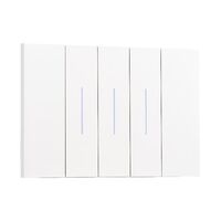 Bticino Living Now 10A 3 Gang Switch White