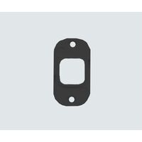 Architectural metal - Grid 1 gang black to suit Esco & Multi ranges plastic