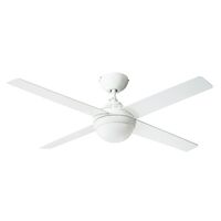 HPM Inspire Plywood with Light 4 Blades Hangsure Ceiling Fan 1220mm 48in White
