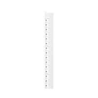 MEMOCAB - Markers for wiring black conventional symbols on white background 2.5mm symbol + slide-in pack of 240