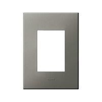 ARTEOR Square 3 Module Vertical Coverplate Magnesium